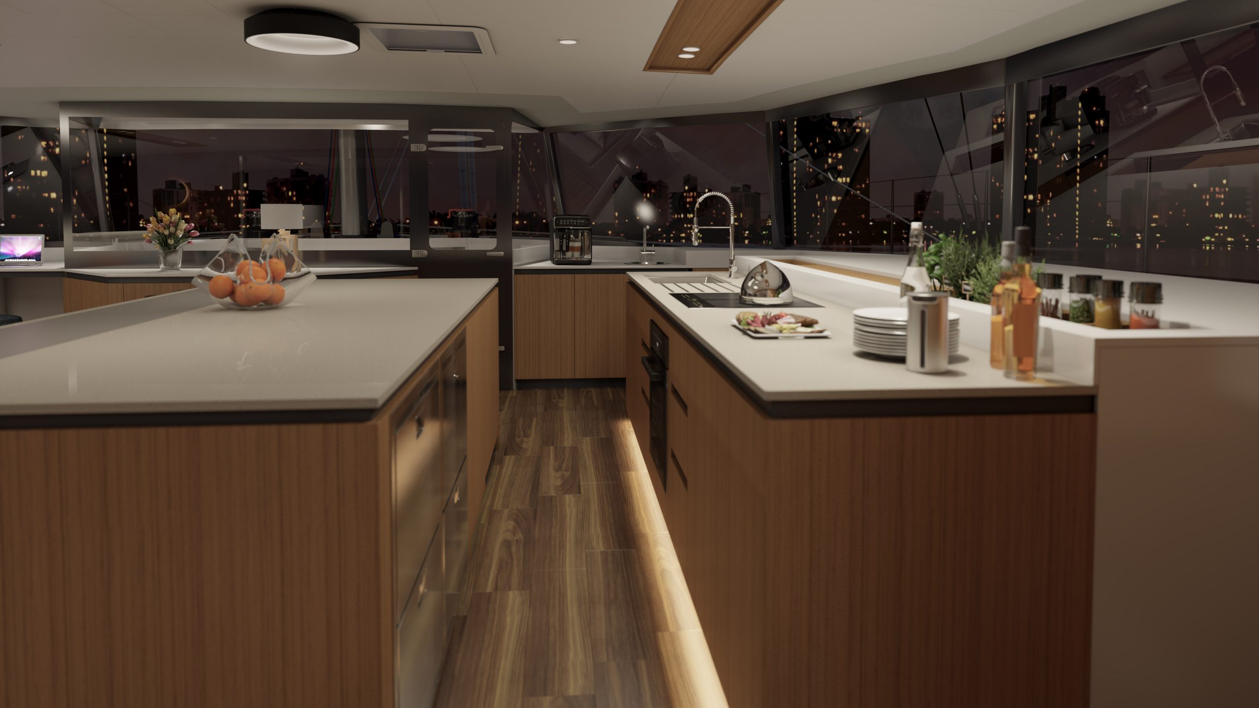 BC 750-01 - Nighttime - Final - Main Saloon - 05